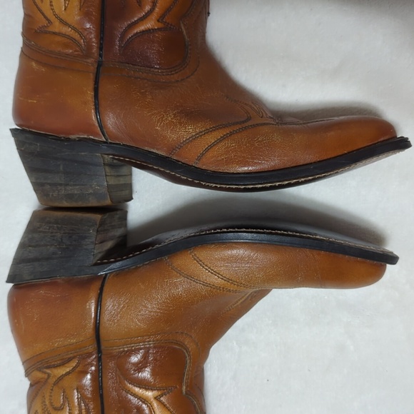 ~~SOLD~~Texas Brand Leather Boots - Picture 5 of 7